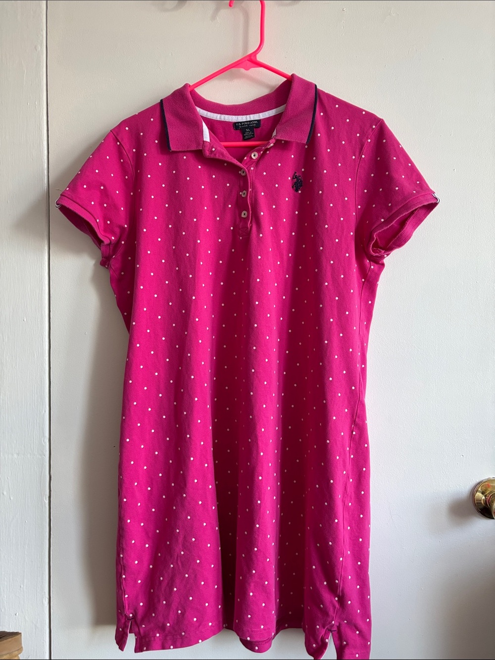 US Polo Assn. Fuchsia Polo shirt Dress